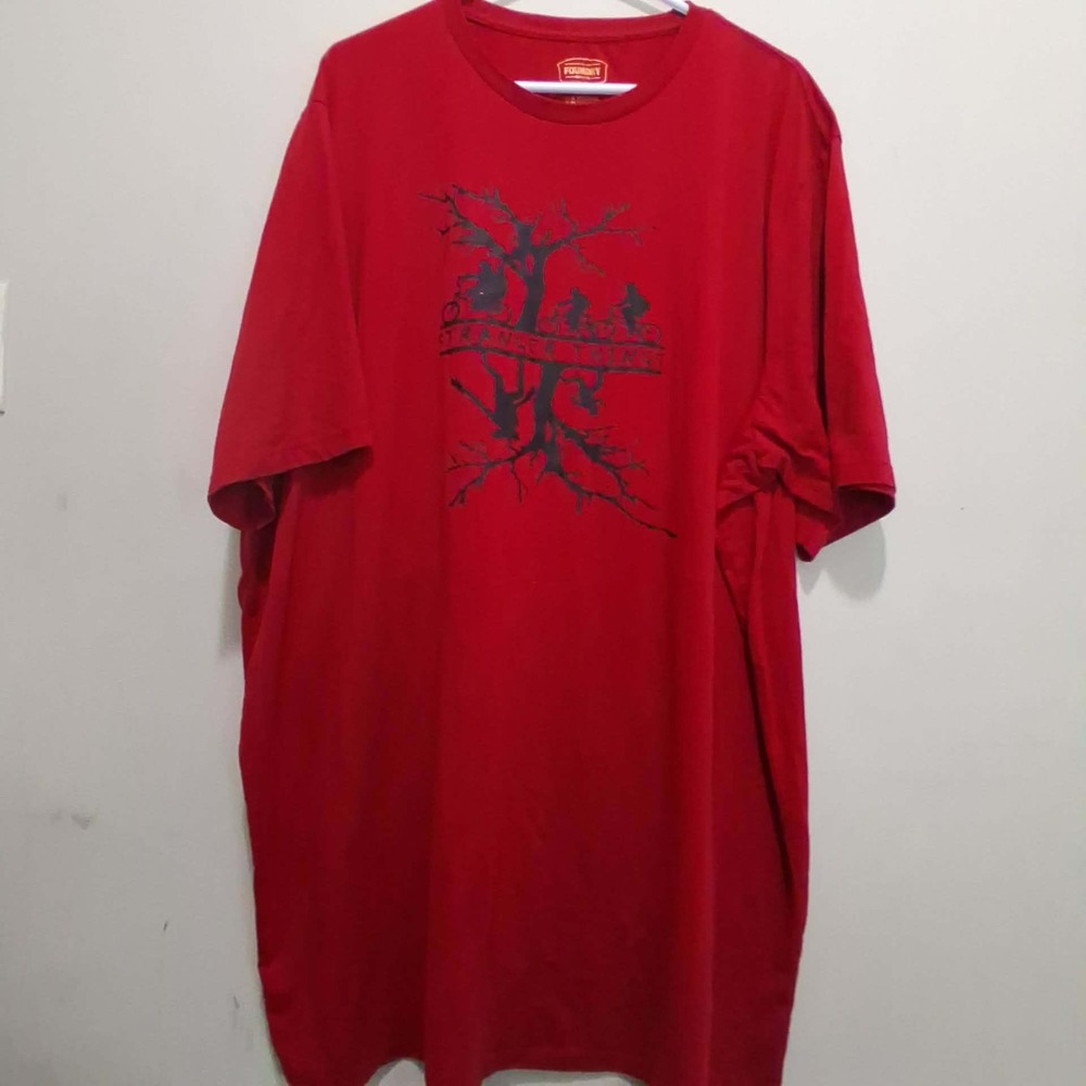 The Foundry Stranger Things Upside Down Graphic T-Shirt Mens 3XLT Short Sleeve